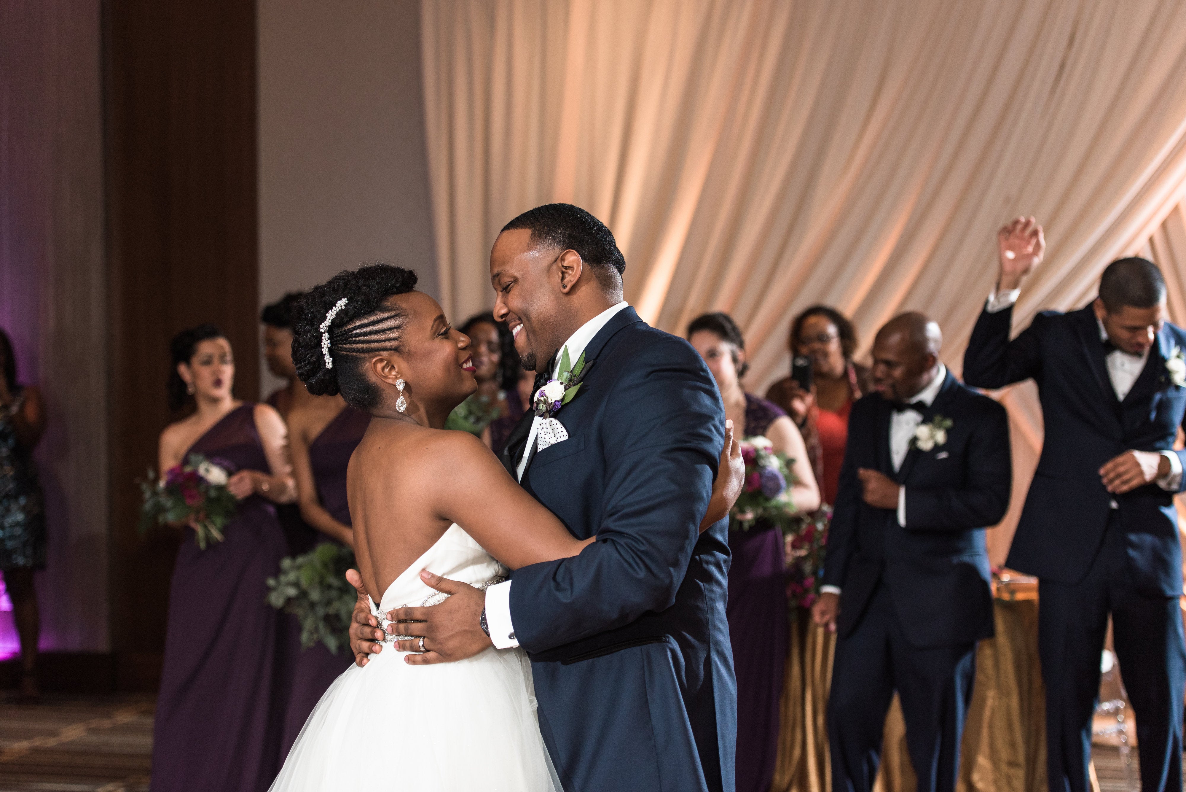 Bridal Bliss: Cottrell And Niles' Modern Wedding Was Simply Marvelous
